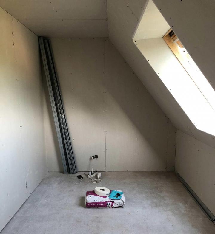 Faux plafond, cloison sèche et doublage de mur